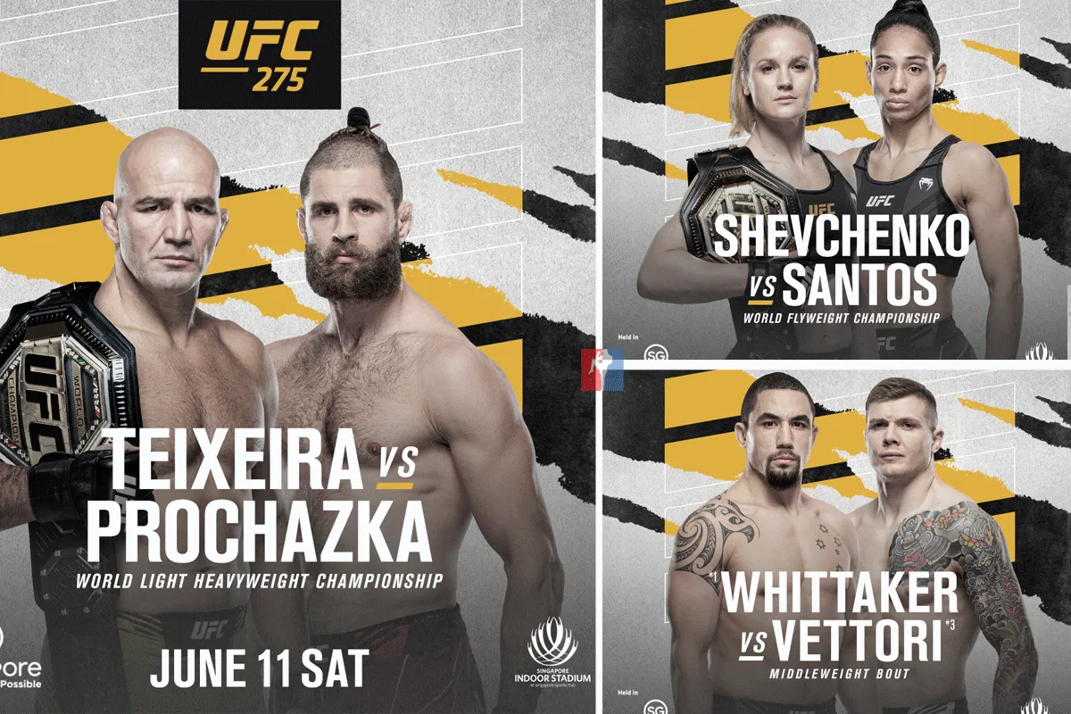 UFC 275 Singapore: Top titelgevechten en concurrentie voor ONE Championship
