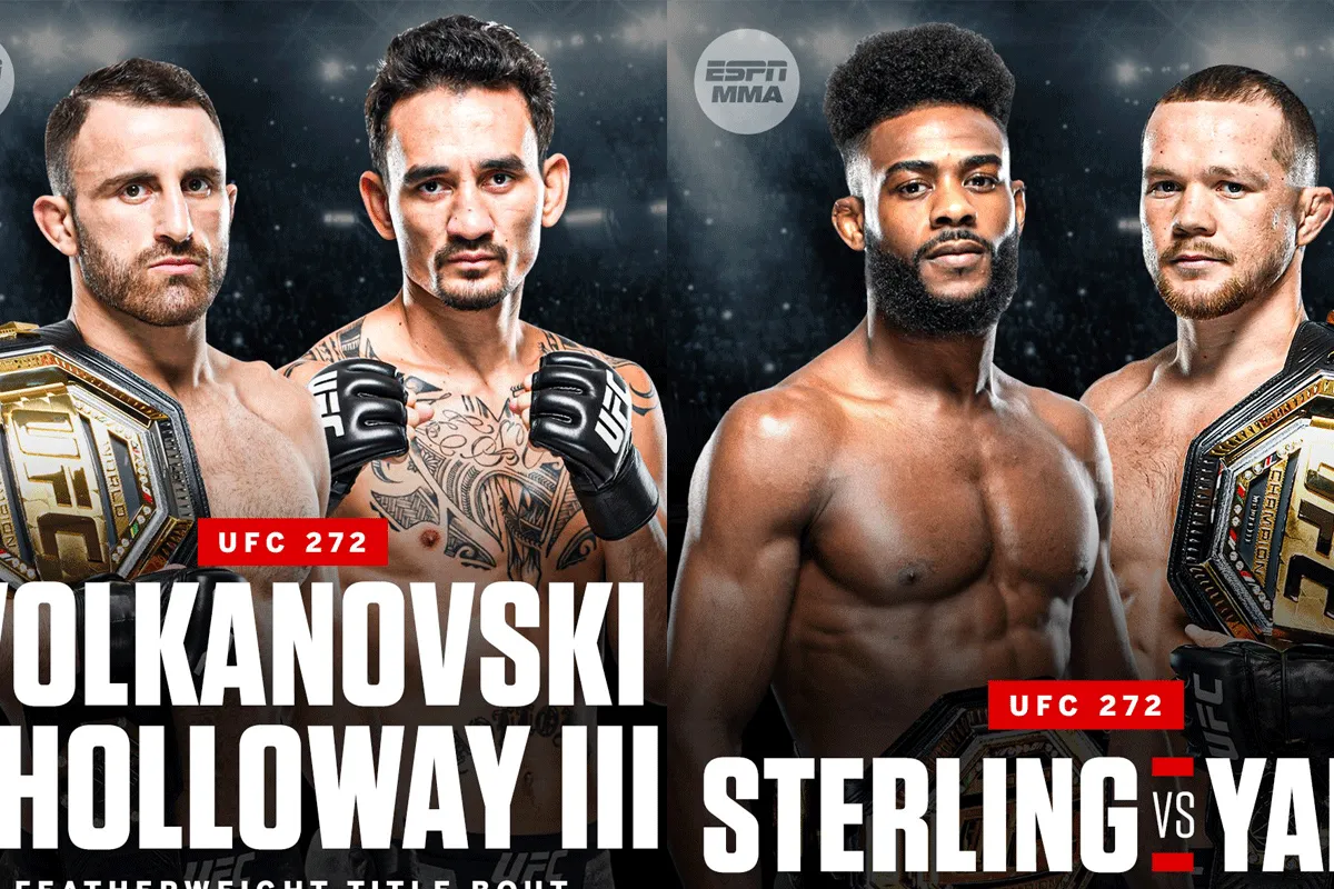 UFC Boekt 2 dikke titelgevechten op 1 avond