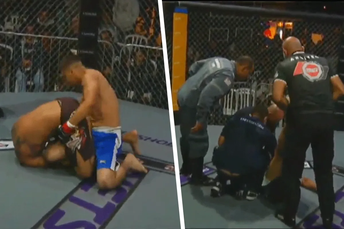 'KO' geslagen vechter houdt vast! 'Wordt wakker gast'