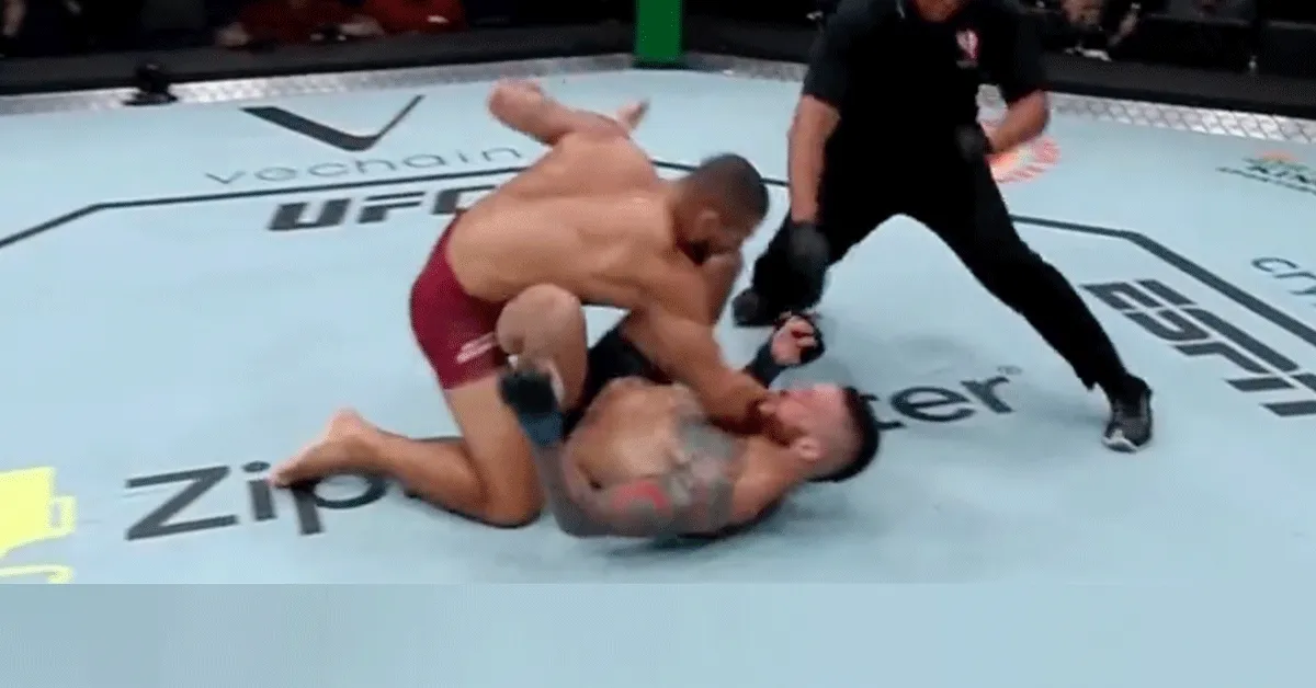 In de zak! Zware knock-out levert UFC-debutant contract op