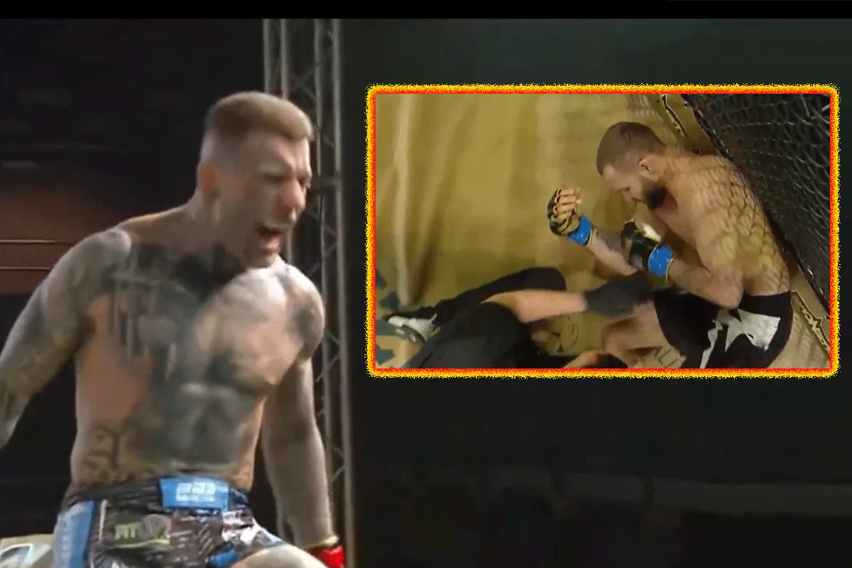 Kaboem! Tattoo Dude turbo KO't Oekraïner (video)