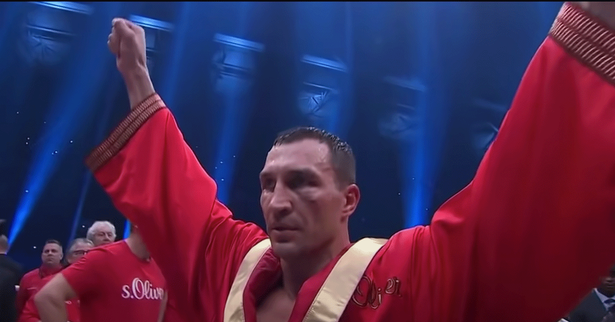Wladimir Klitschko (44) wil comeback naar het boksen maken