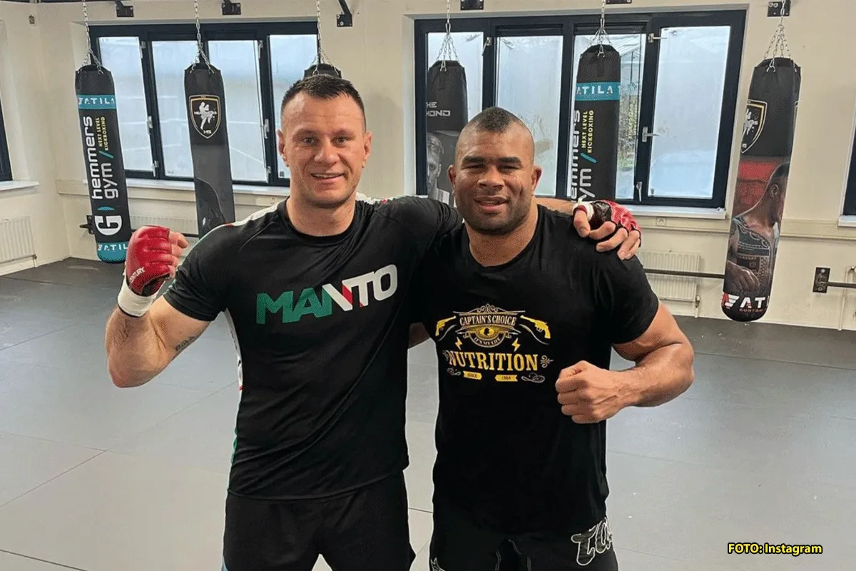 Wrzosek traint met Overeem voor Badr gevecht 2 op 19 maart