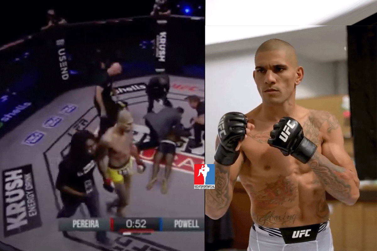 Ex-Glory Alex Pereira groot gevaar voor deze UFC-kampioen