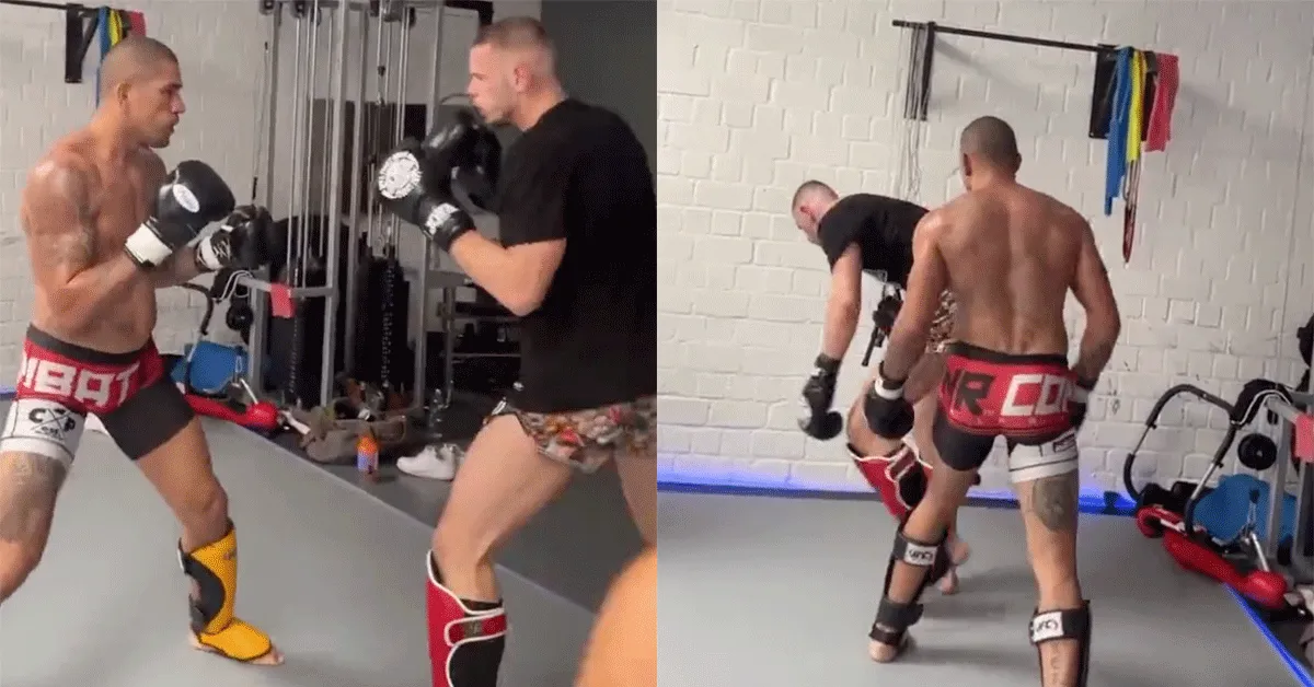 Ex-Glory Pereira slaat Duitser nokkie out! 'Kickboksen rules' (video)