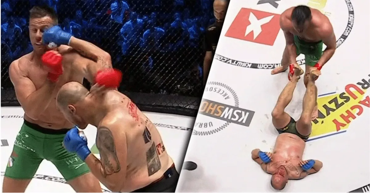 Ex-Glory Wrzosek slaat Sarara knockout in MMA-debuut! KSW 73