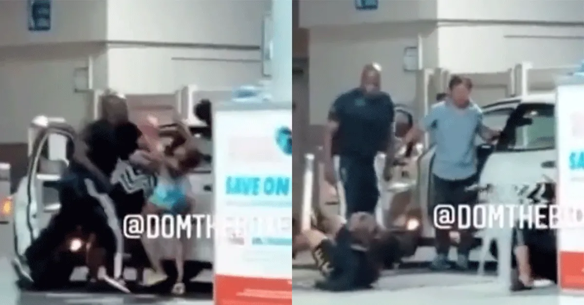 Beveiliger is vechtmachine! 'Kopt winkeldief neer' (video)