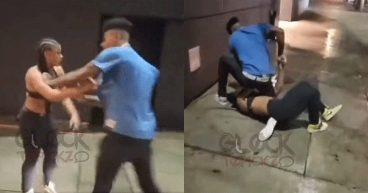 Rapper Blueface slaat vriendin in elkaar op straat! 'Schokkend' (video)