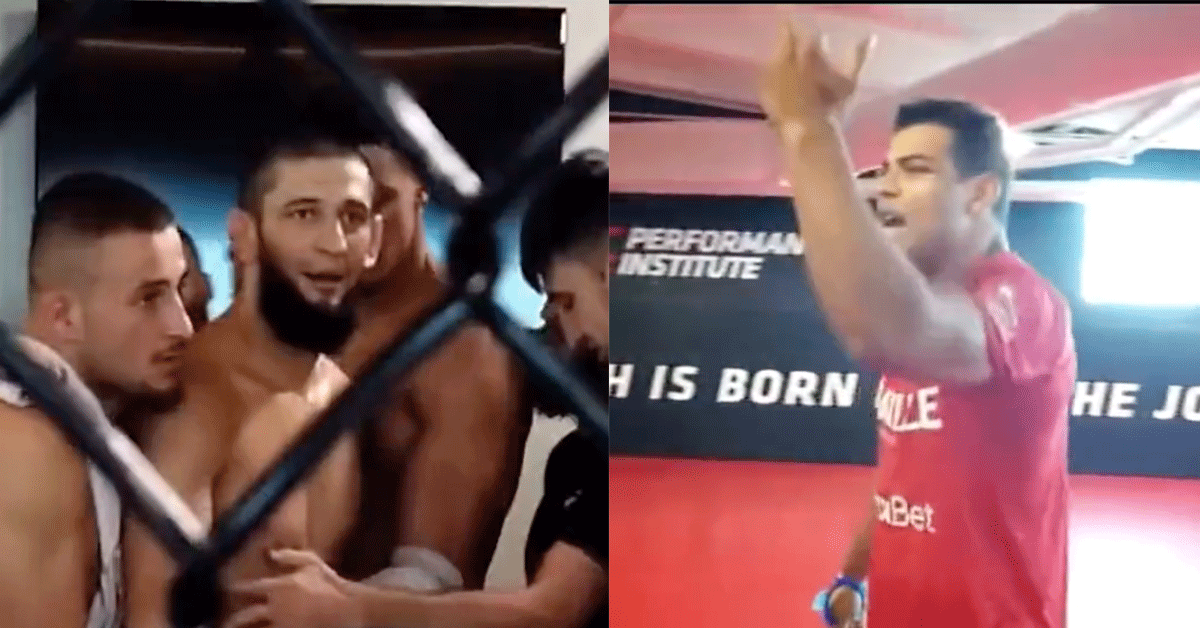 'Klappen geven!' UFC'er Chimaev valt rivaal Costa aan tijdens training