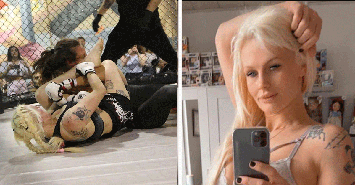 Sexy Belgische MMA-vechtster overleeft dankzij Only fans account