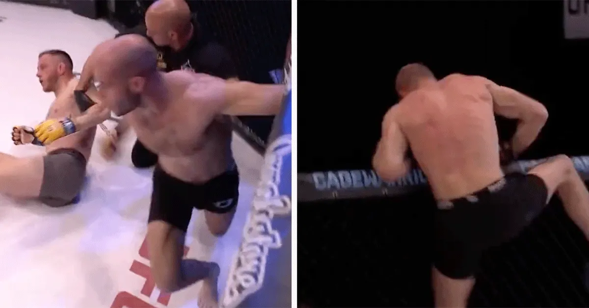Nederlandse MMA-vechter Daan Duijs wint Cage Warriors debuut in Engeland