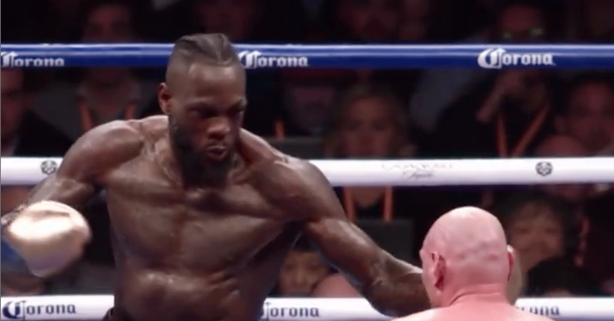 Carnavalspak Deontay Wilder oorzaak verlies tegen Tyson Fury