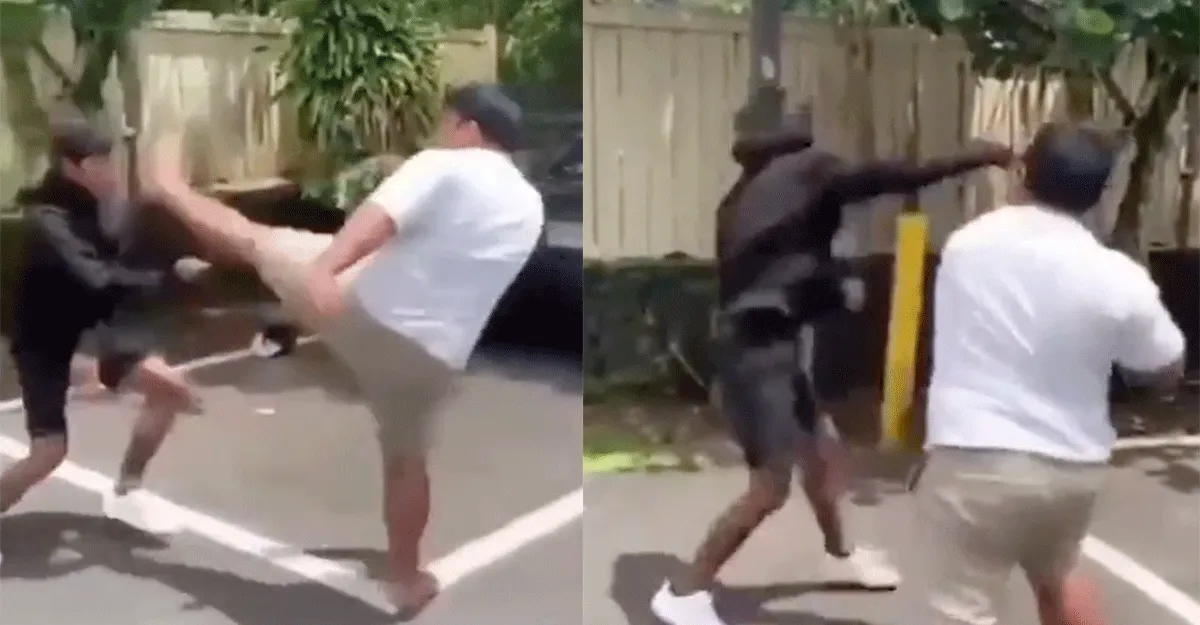 Pestkop afgestraft in wraakgevecht! 'Vechtmachine 2.0' (video)