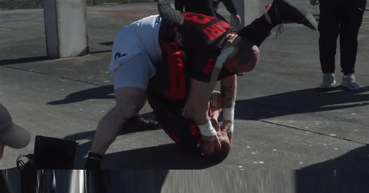 Engste gevecht ooit online gezet! 'Niet schrikken' (video)