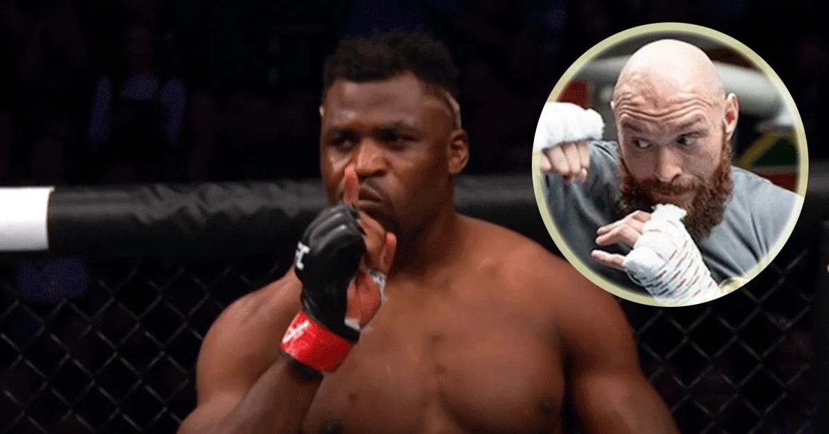 Ngannou zegt dat hij Fury KO kan slaan: '100%' (video)
