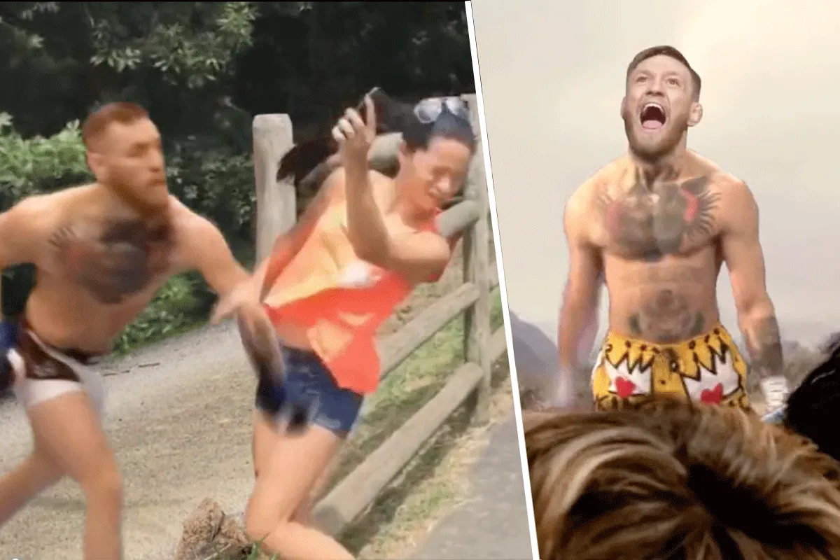 Zien! Knotsgekke McGregor video duikt op