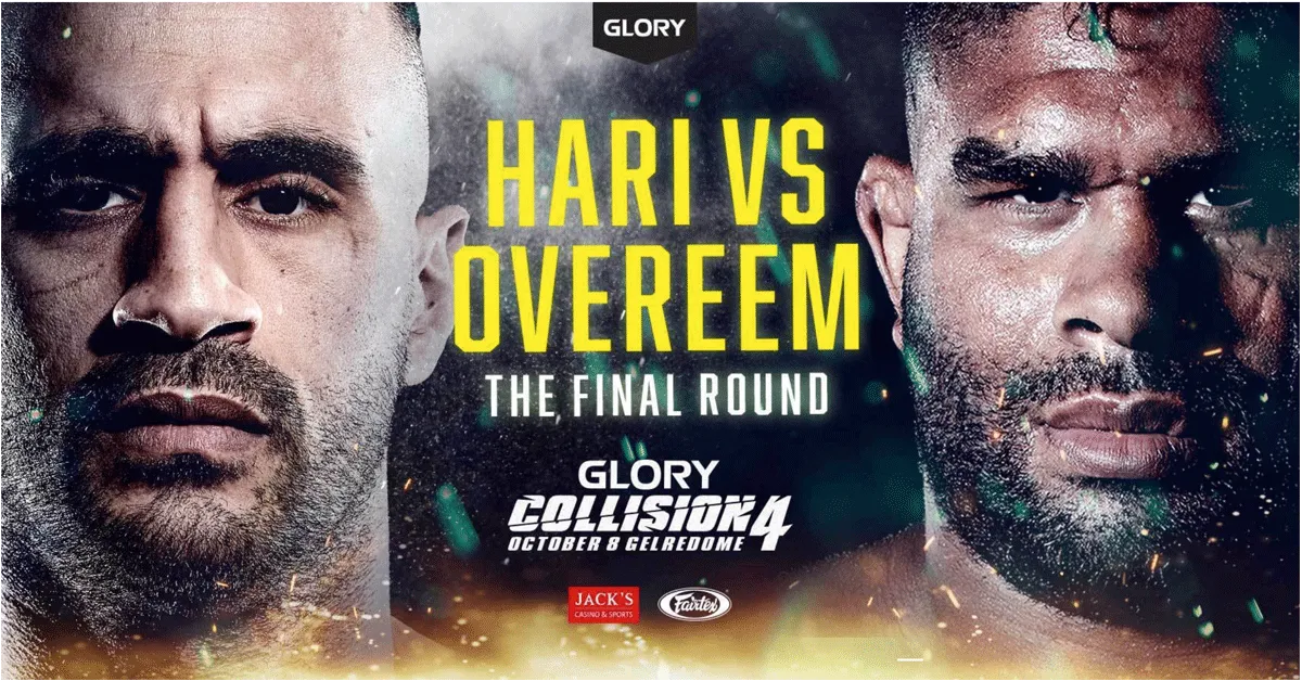 Line-up Glory Collision 4 Hari vs Overeem compleet! 'Deze kickboksers vechten er'