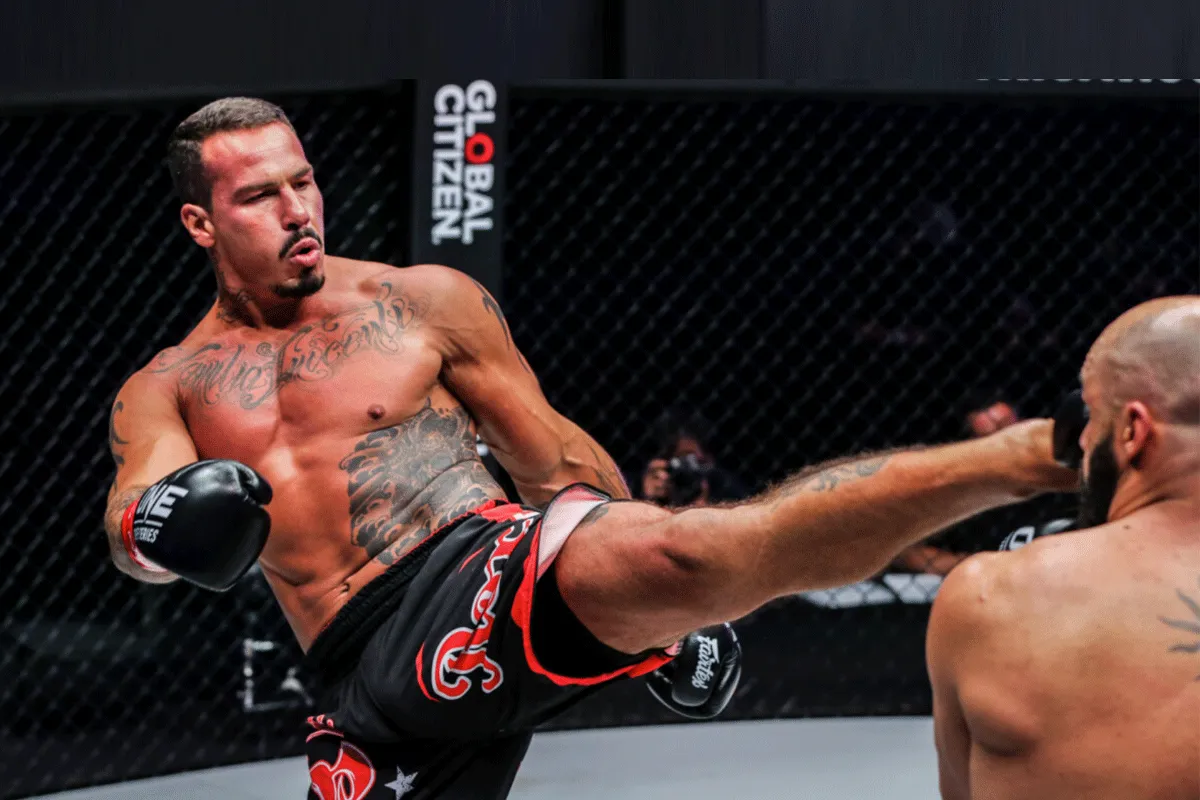 Ex-Glory Guto Inocente: 'ONE FC de perfecte plek om te kickboksen'