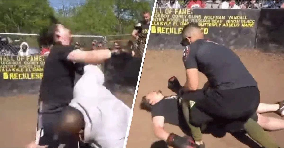 'Koekoek!' Doodsklap felt straatbokser in Hoodfight (video)