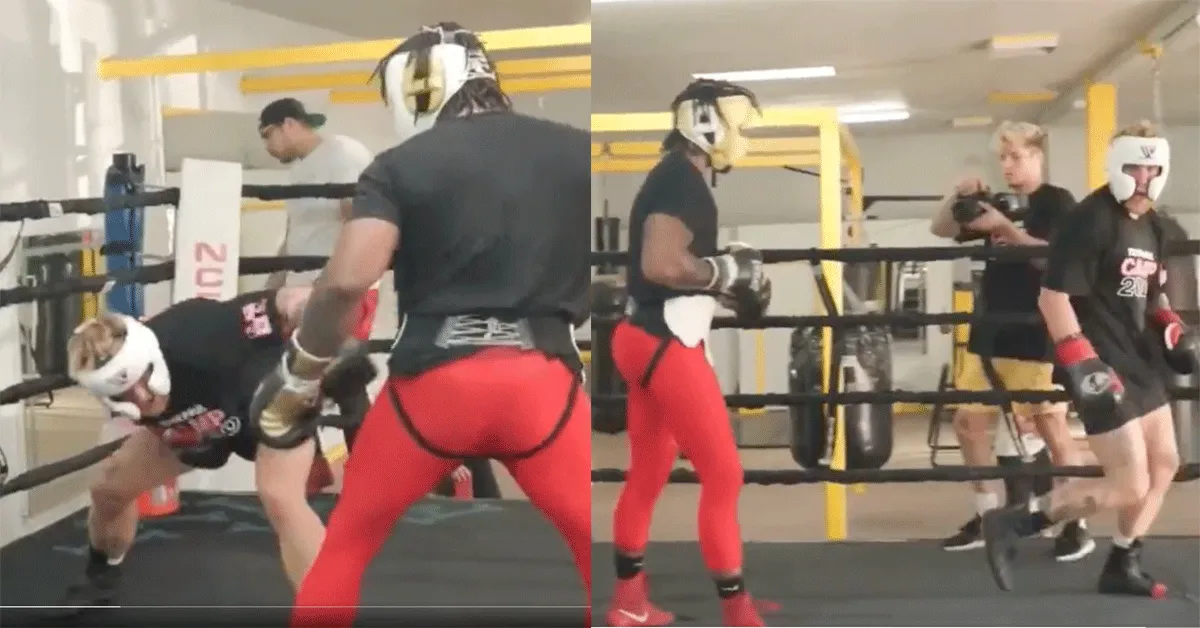 'Schijtert!' Jake Paul gaat af als een gieter in boks video