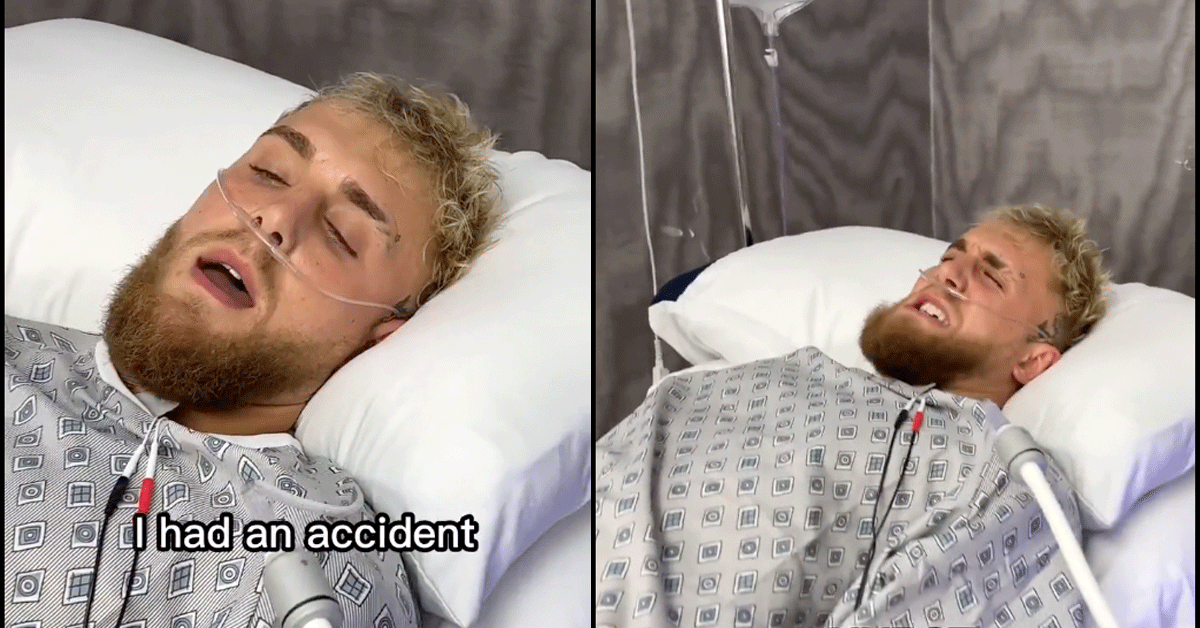 Bokser Jake Paul in ziekenhuis na ongeluk! 'Kut geintje' (video)