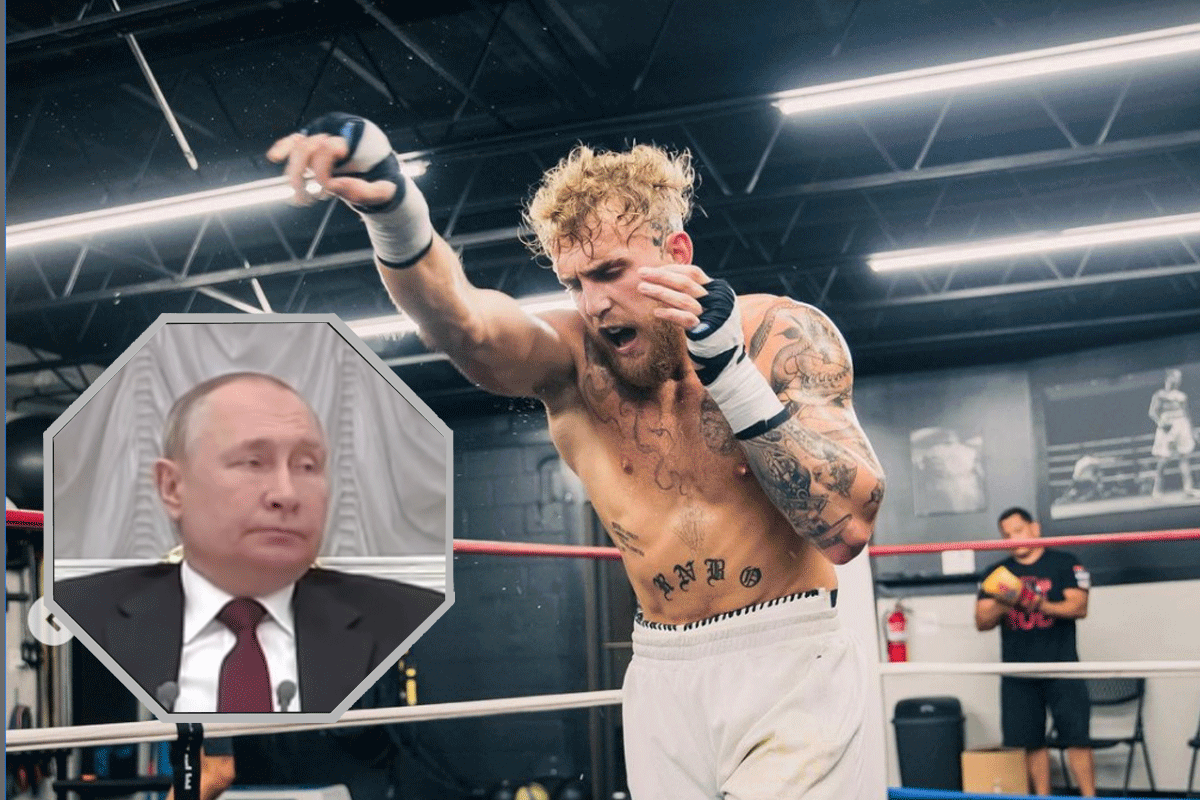 Jake Paul wil boksen tegen Vladimir Poetin: 'De enige hoop'