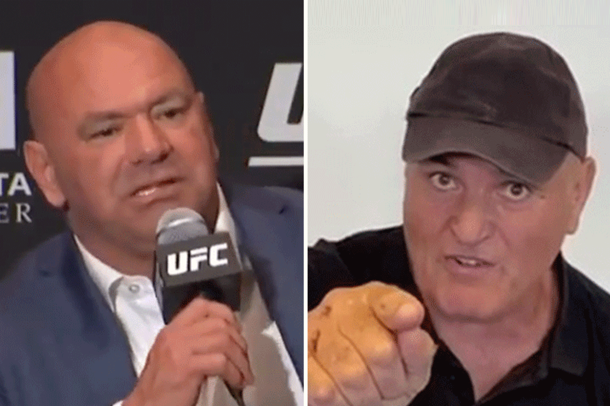 'Ik sla zijn kop in!' UFC-Baas mikpunt vader Tyson Fury
