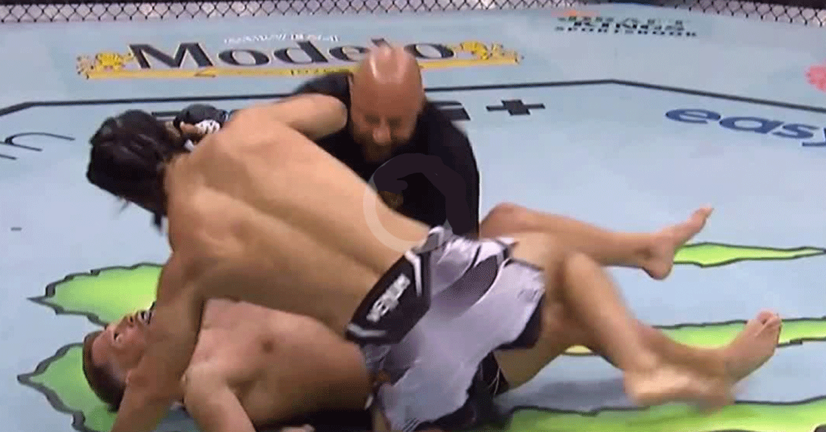 Godsamme wat een knock-out! UFC-debutant scoort 'one hitter quiter' (video)