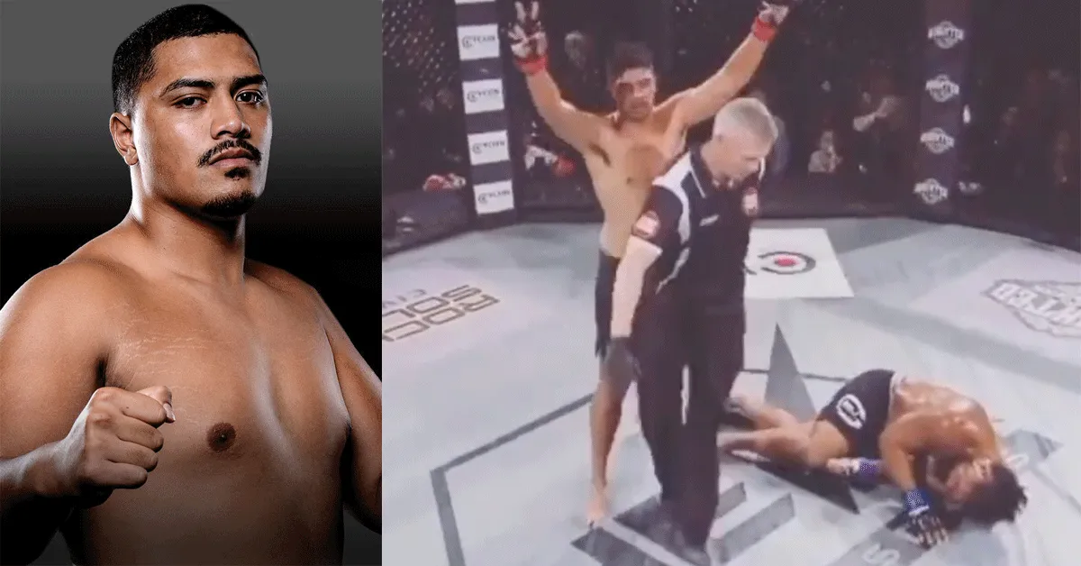 Ex-Glory Junior Tafa maakt gehakt van rivaal! 'Knock-out' (video)