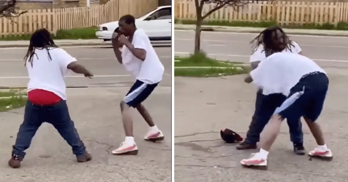 Klappen en nekklem in wraakgevecht! 'Dreads is kampioen' (video)