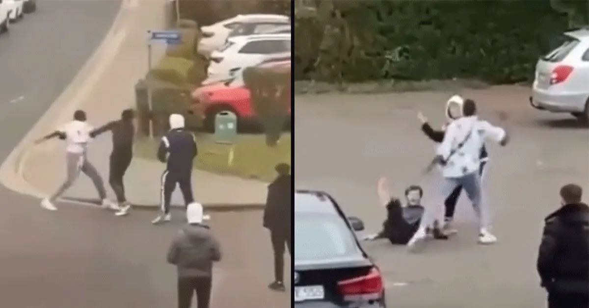 Boksende man pareert mesaanval: 'Het was hij of zij' (video)