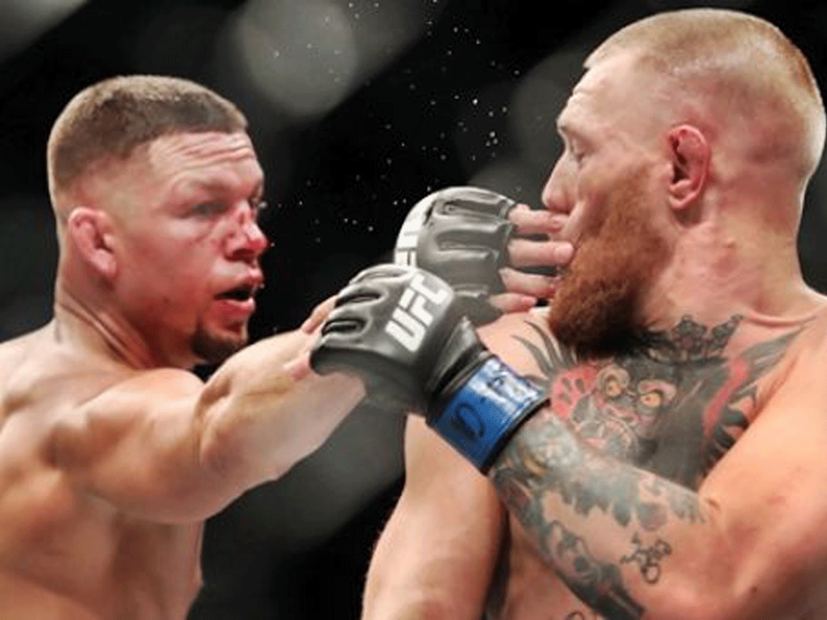 Gevecht met McGregor optie: Nate Diaz verlengt UFC-contract