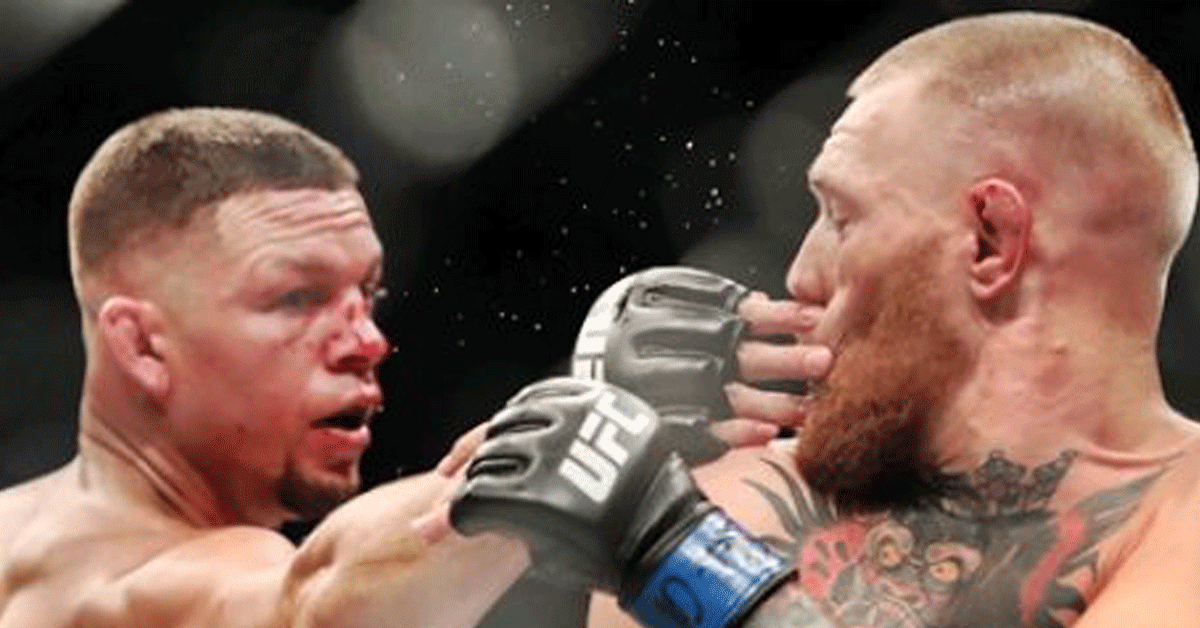 'Kom eerst tot leven!' Nate Diaz over gevecht met Conor McGregor