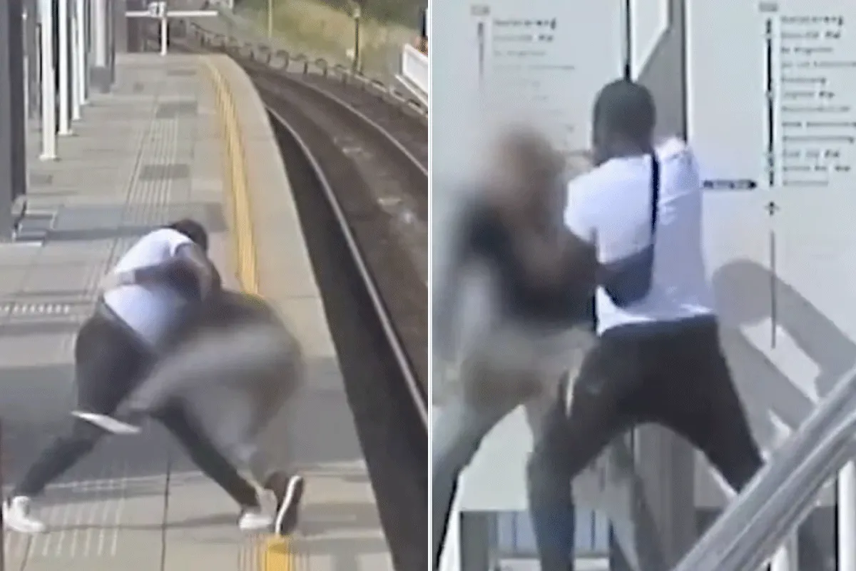 Zware mishandeling op metrostation Amsterdam: 'Hopelijk geen vechtsporter'