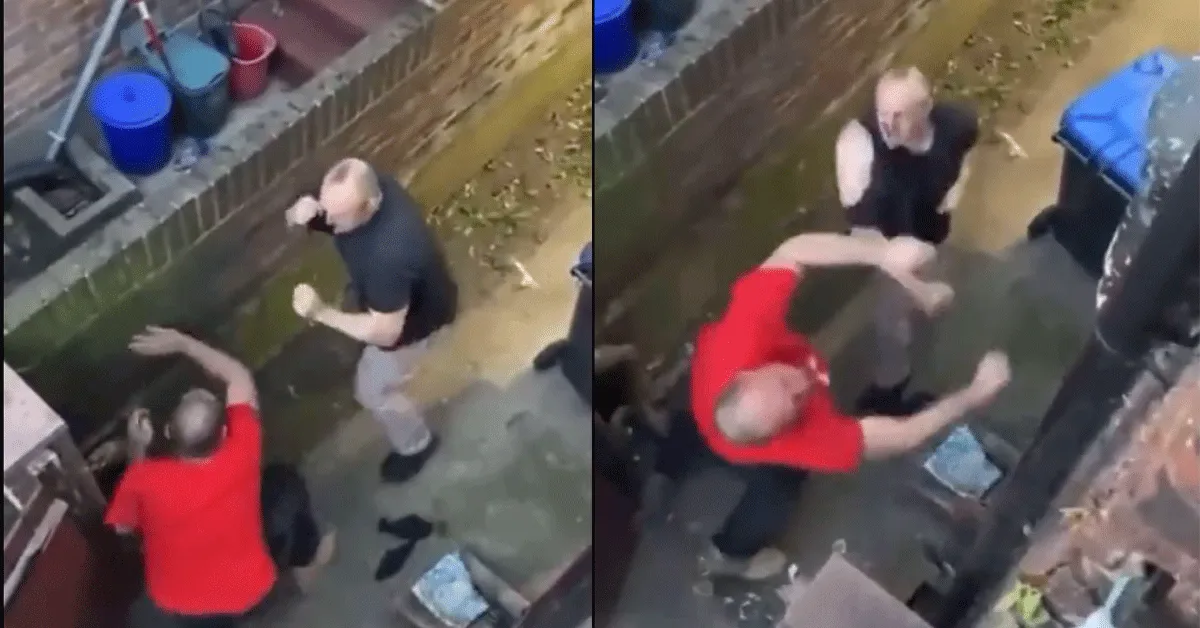 Inbreker keihard geklapt! Oud-bokser slaat er op (video)