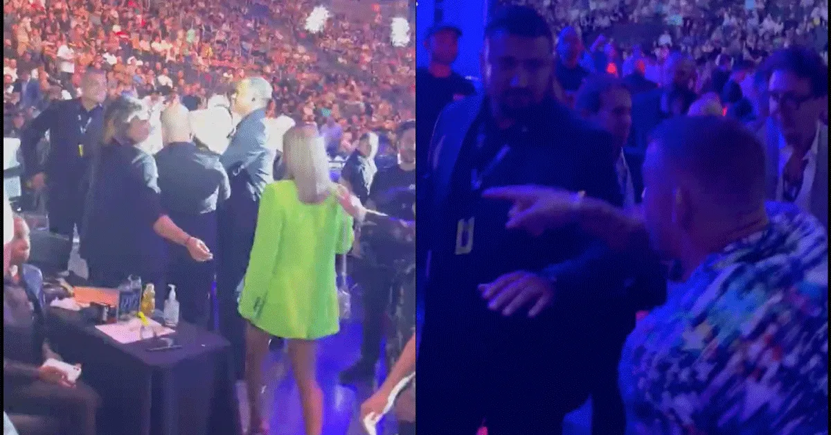 Fikse ruzie UFC-sterren tijdens evenement: 'Dat scheelde een haartje'