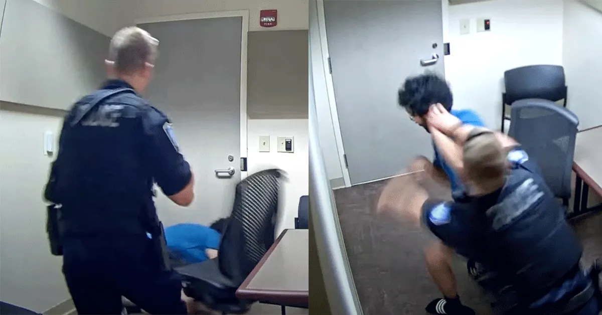 Kidnap pedo geklapt door politieagent die hij wilde doden (video)