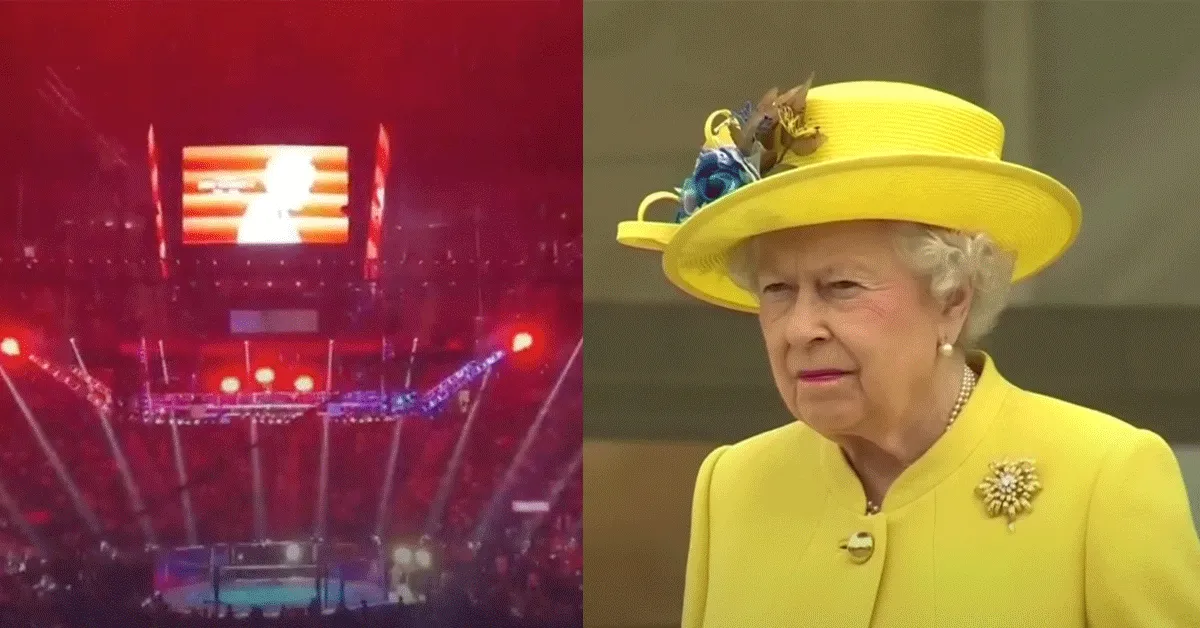 'Schande!' UFC-fans schelden overleden Britse koningin uit tijdens event
