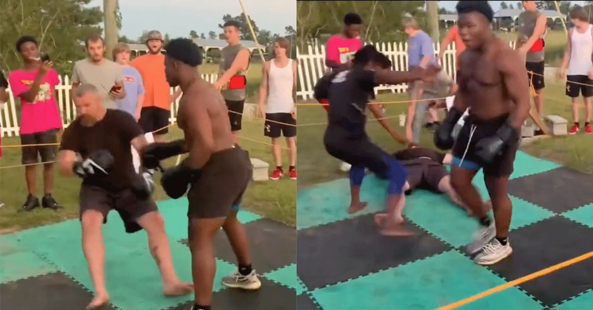 Video: MMA-vechter schakelt tegenstander razendsnel uit