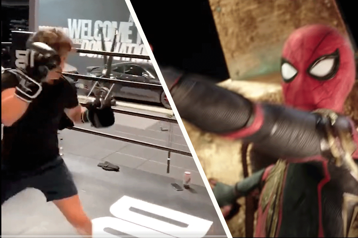 Spiderman acteur blijkt bokstalent! 'Geen mietje' (video)