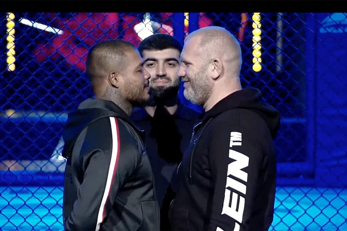 'Dat wordt slopen!' Spong oog in oog met rivaal Kharitonov