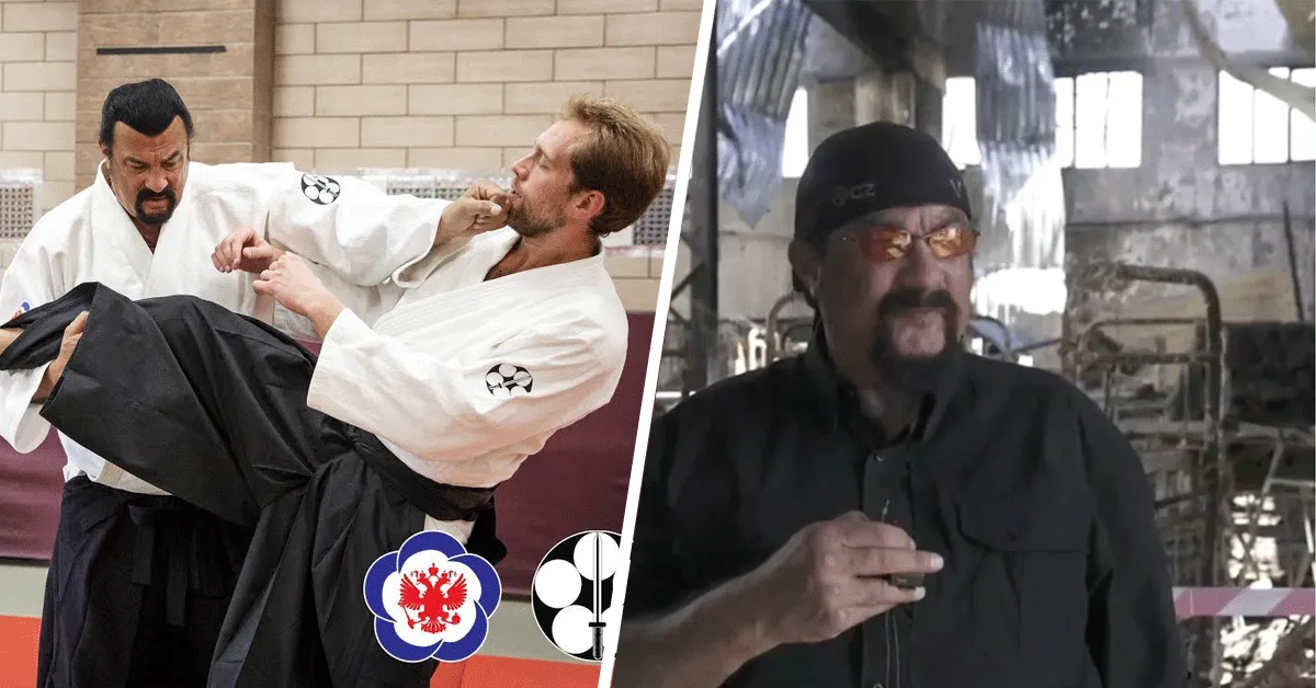 Steven Seagal leert MMA-vechter Alexander Emelianenko een lesje