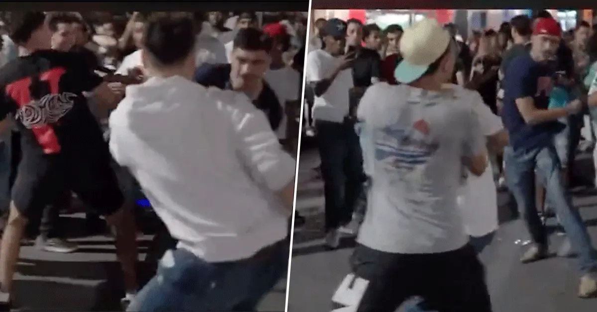 Jongen slaat ruziezoekers van zich af! 'Deze man aan je kant' (video)