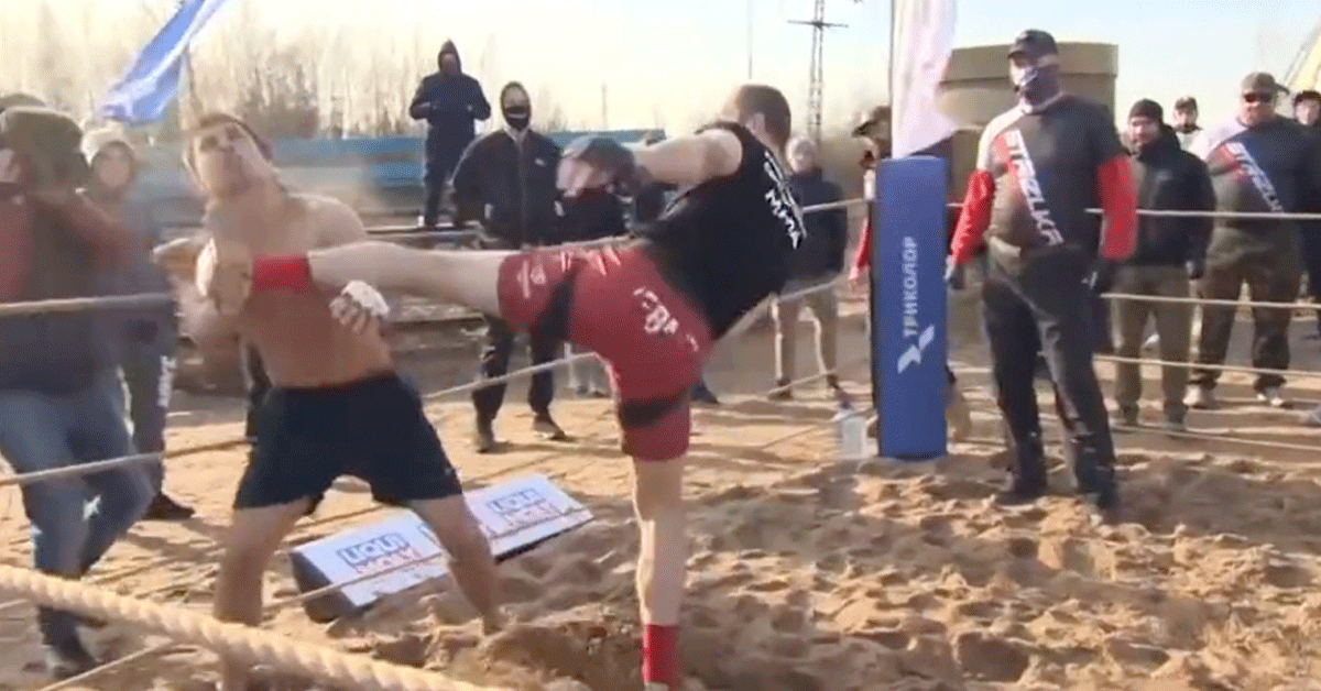 Zandvechten! MMA-organisatie komt met gewaagd concept