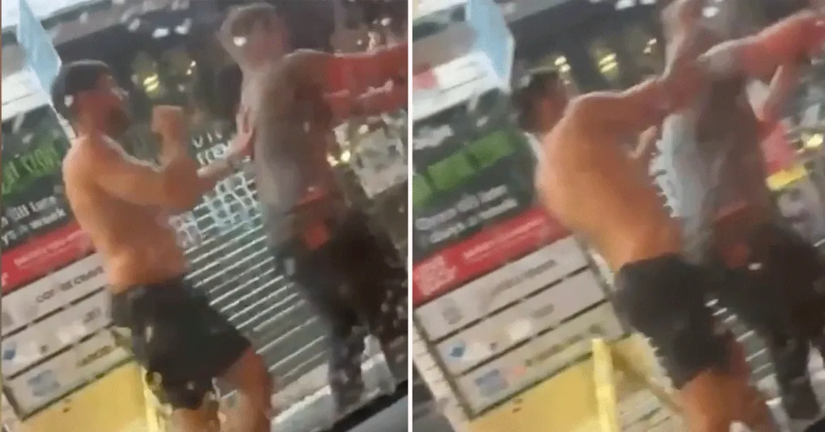 Idioot sloeg Tommy Fury uit wedstrijd met Jake Paul