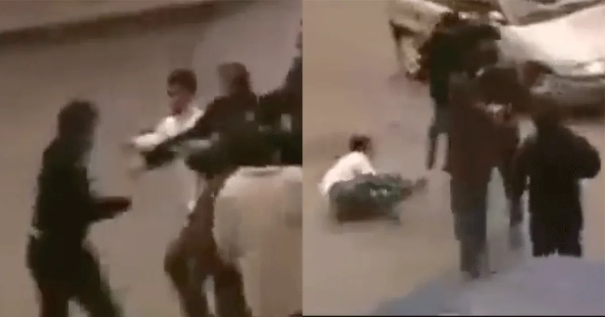 Beveiliger slaat aanvallers in elkaar! 'Matrix Style Boksen' (video)