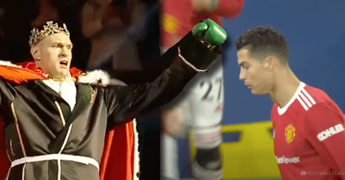 'Afgang!' Bokskoning Fury zegt Cristiano Ronaldo met pensioen te gaan