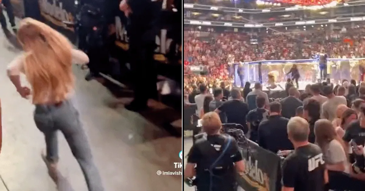Hufter! Beveiliger smijt UFC fan op de grond (video)