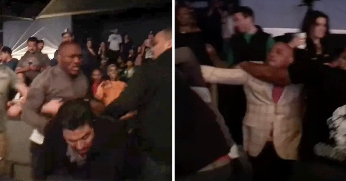 Bekende vechter en manager slaan fans in elkaar (video)