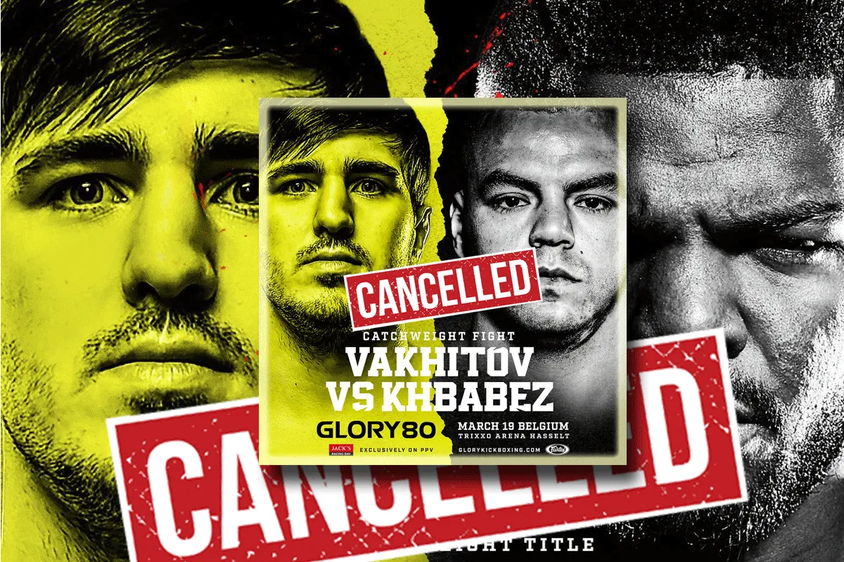 Glory Rus Vakhitov weigert te vechten: Zegt nu zelf af